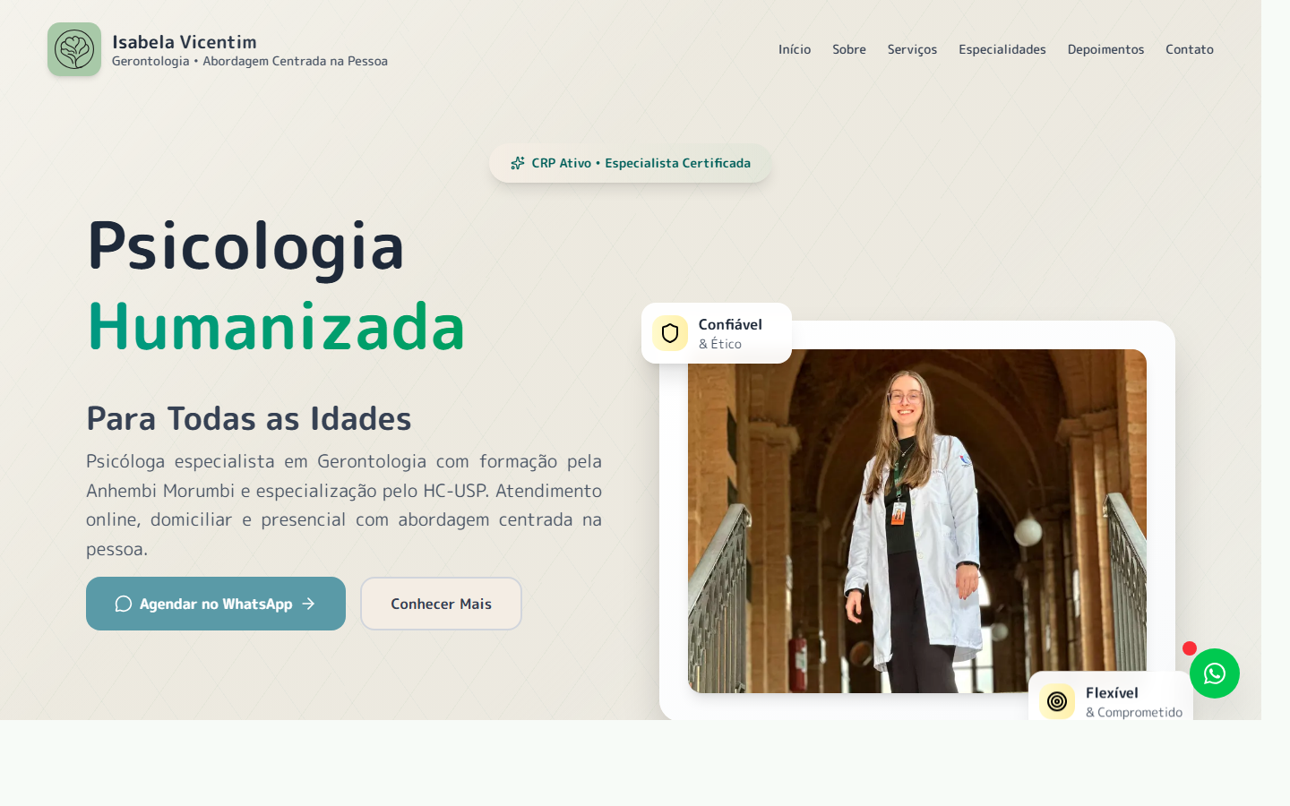 Psicologia I. Vicentim